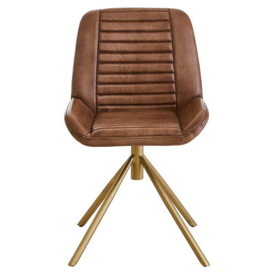 Buffalo Brown Leather Chair