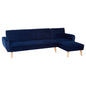 Serene 3 Seat Navy Sofa Bed
