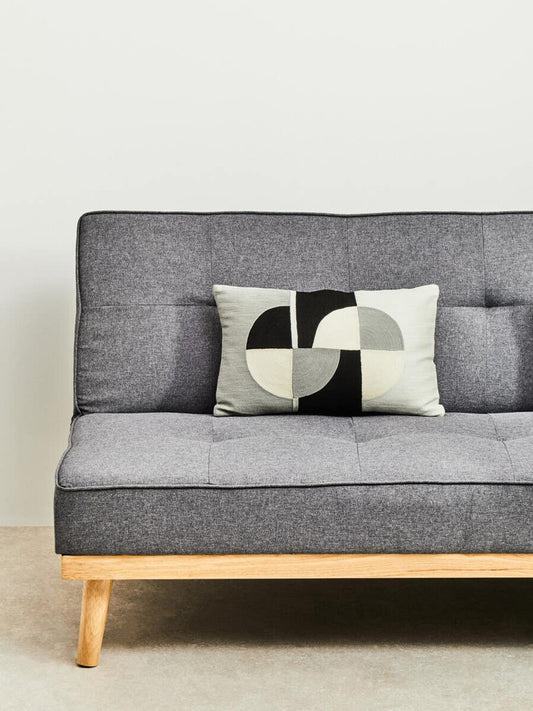 Stockholm 3 Seat Grey Sofa Bed
