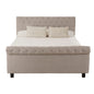 Orlando Light Grey Ottoman King Bed