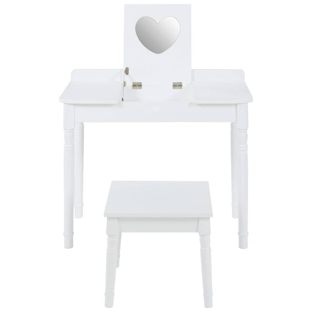 Children Dressing Table And Stool
