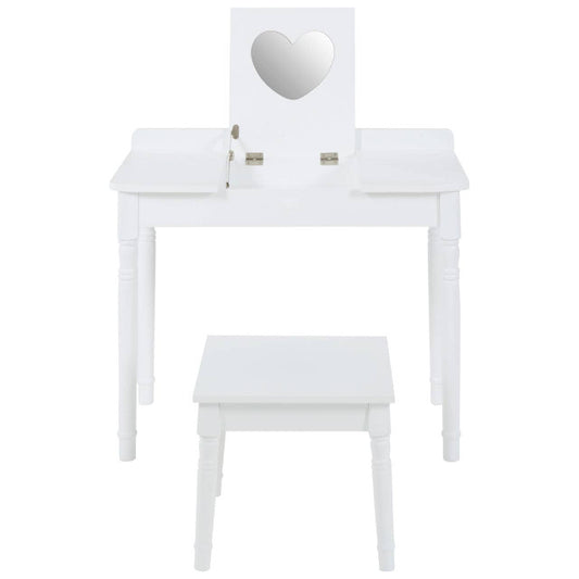 Children Dressing Table And Stool