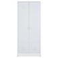 Academy White Two Door Locker Style Wardrobe