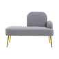 Heather Grey Right Hand Chaise Loungue